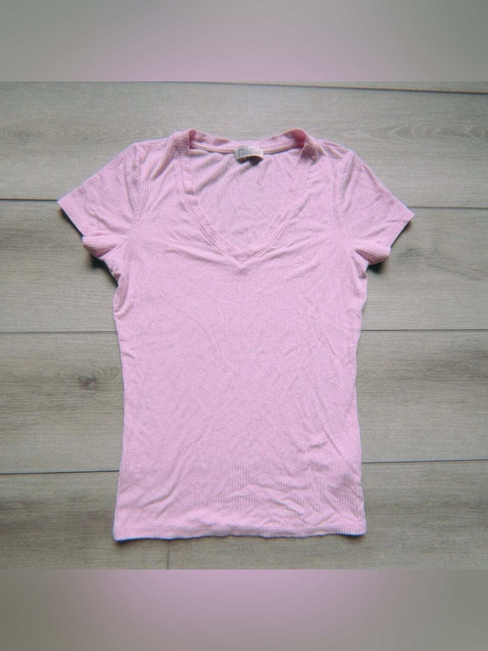 haley & june ribbed v-neck